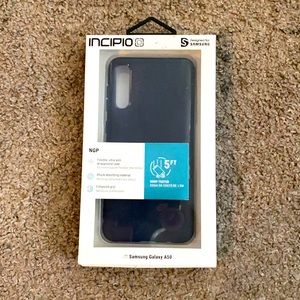 Black Incipio Samsung Galaxy A50 Phone Case